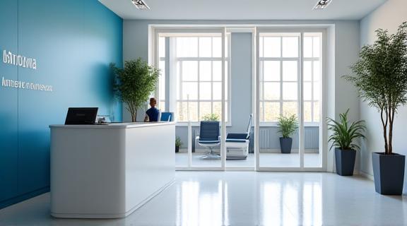 Ufficio moderno e pulito a Roma